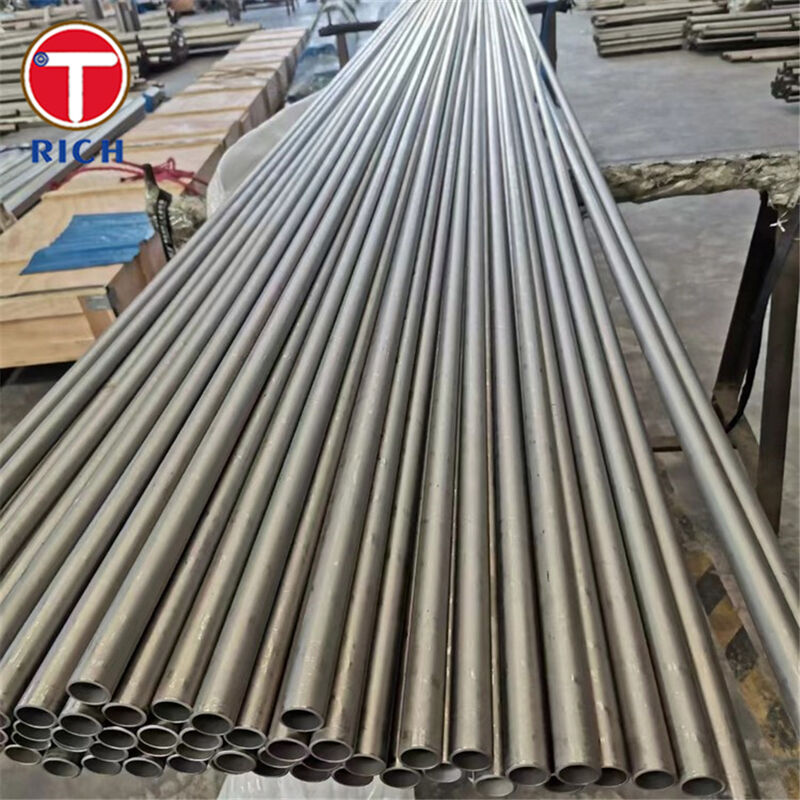Tube d'échangeur de chaleur en titane laminé à froid ASTM B862 Grade 2 - Sans soudure résistant à la corrosion UNS R50400