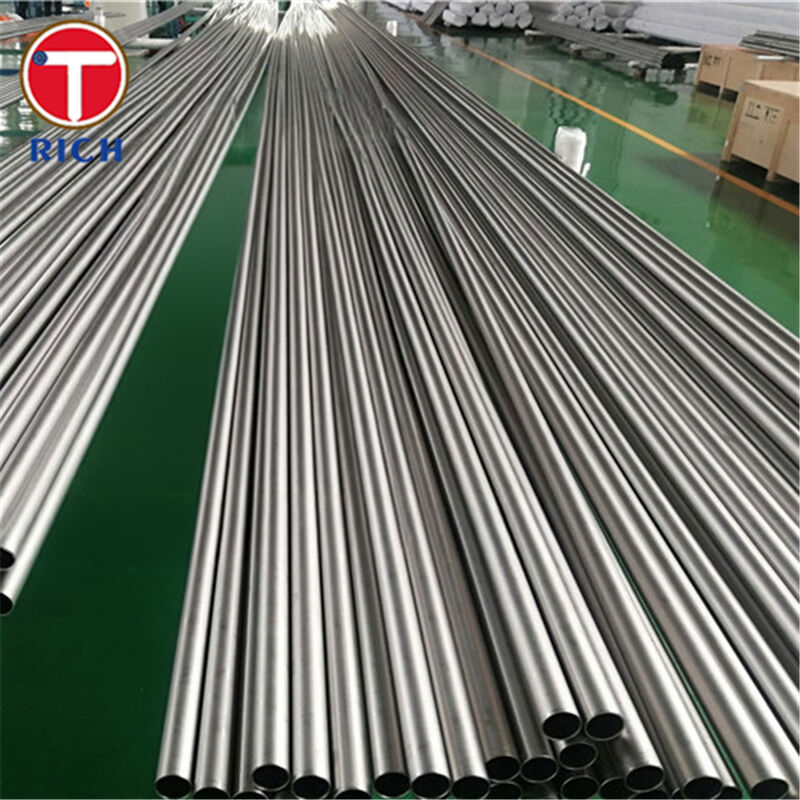 Tube d'échangeur de chaleur en titane laminé à froid ASTM B862 Grade 2 - Sans soudure résistant à la corrosion UNS R50400