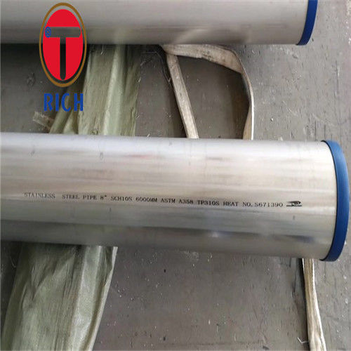 Miroir d'A270 SUS304 76.2*2mm polissant le tube en acier soudé de précision d'acier inoxydable