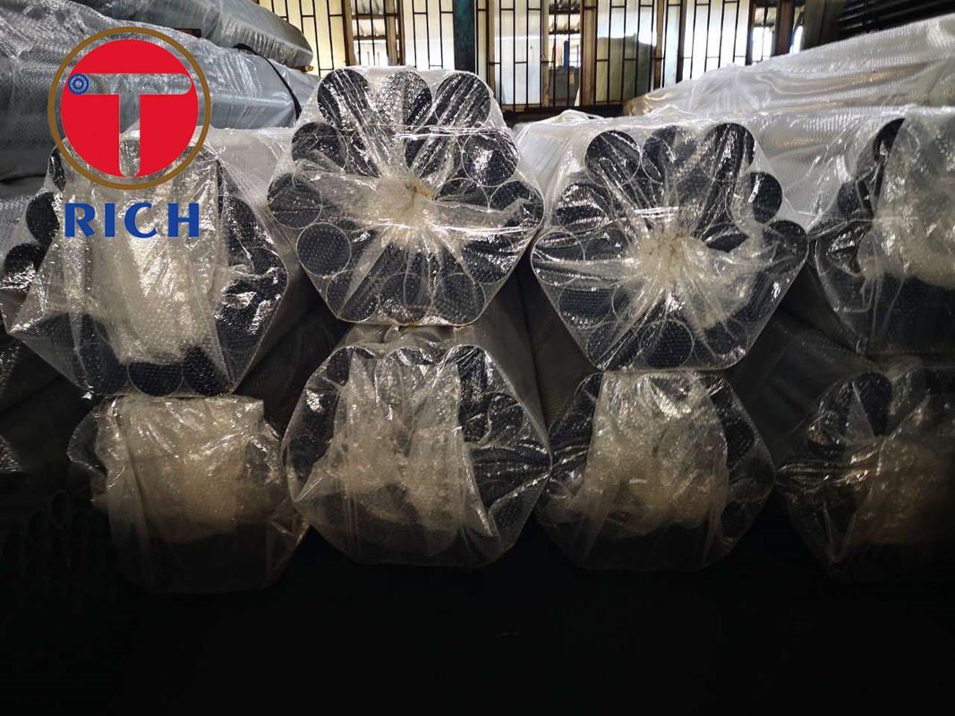 Tubes en acier en acier soudés du tube ERW de résistance électrique pour le dispositif d'échappement de camion lourd