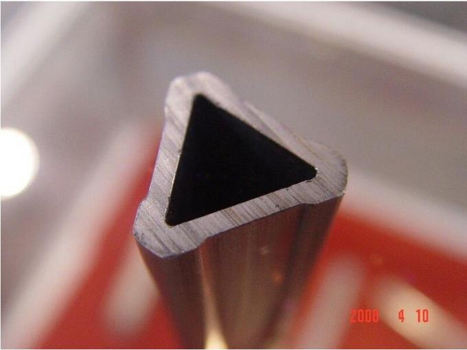Tuyaux spéciaux, machinant l'acier spécial, tube en acier elliptique, tube en acier de triangle, tube en acier de profil, tuyau d'acier de profil
