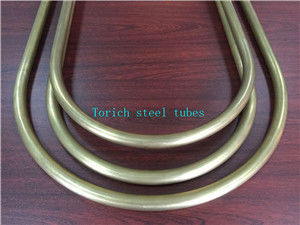 Un bon prix. Cuivre sans couture étiré à froid des tubes ASTM B111 de coude en U d'alliage de C68700 C71500 en ligne