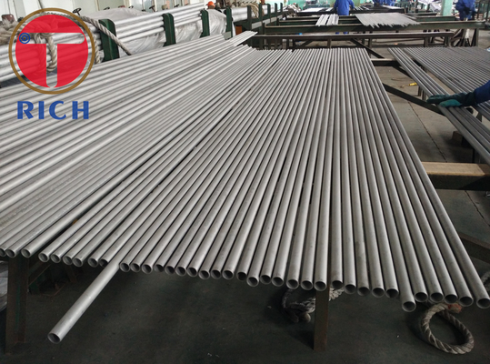 Un bon prix. Tuyau ASTM A213 d'échangeur de chaleur de chaudière de tube d'acier inoxydable de TP304 TP316 en ligne