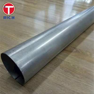 Un bon prix. 28,5 x le tuyau d'acier inoxydable de 1.5mm a galvanisé le tube en acier de précision pour l'échappement des véhicules à moteur en ligne