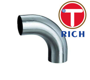 Un bon prix. Tube forgé d'acier inoxydable usinant le coude ASME B16.9 DIN 2605 de 90 degrés en ligne