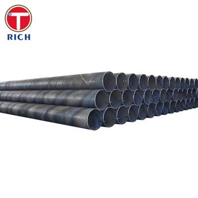 Un bon prix. Tuyau en acier au carbone Q235JR SSAW, tuyau soudé en acier au carbone galvanisé pour le domaine structurel en ligne