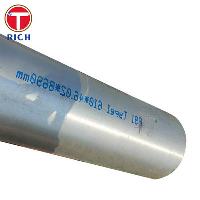 P91 Pipe molybène chrome Pipe sans soudure en acier allié tirée à froid pour service à haute température