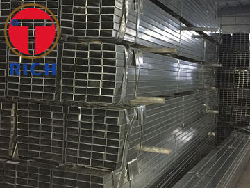 Un bon prix. Tuyau carré en acier de section de cavité de GI de tube galvanisé par A106 d'ASTM A179 pour la construction en ligne