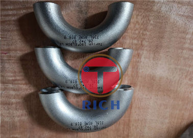 Un bon prix. Tuyau d'ASME B16.9 316L 304L usinant l'acier inoxydable sans couture coude de 180 degrés en ligne