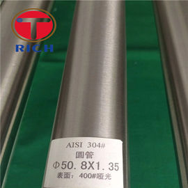 Un bon prix. Miroir d'A270 SUS304 76.2*2mm polissant le tube en acier soudé de précision d'acier inoxydable en ligne