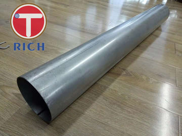 Un bon prix. Tubes des véhicules à moteur soudés par A554 de dispositif d'échappement de tube en acier en acier du tube 101.6mm OD d'ASTM en ligne