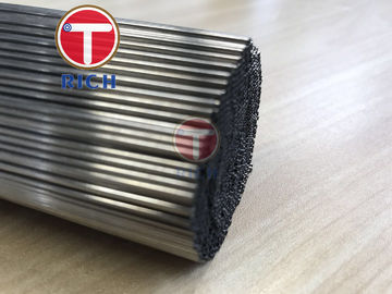 Un bon prix. Couleur d'argent coupée par précision de tube capillaire de tubes et tuyaux sans soudure, en acier de forme ronde en ligne