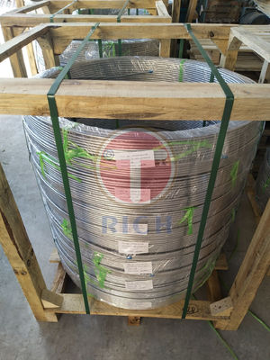 Un bon prix. ASTM A269 APIRP5 C7 2205 2507 duplex superbes a lové des tubes d'acier inoxydable en ligne
