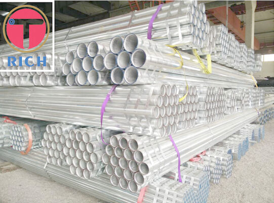 Un bon prix. ASTM A53 Torich Erw a galvanisé le tuyau d'acier au carbone en ligne