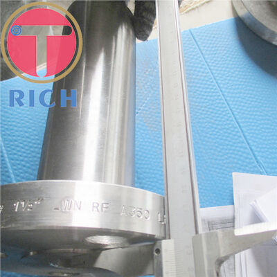 Un bon prix. Tube convenable inoxydable de longue de soudure du pétrole 316 de TORICH 304 bride de cou en ligne