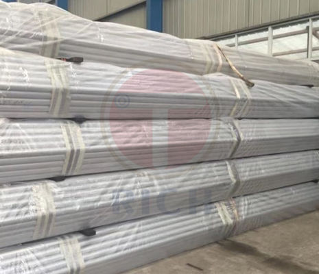 Un bon prix. Tuyau d'acier enduit en aluminium DX54D de précision pour l'échappement des véhicules à moteur en ligne