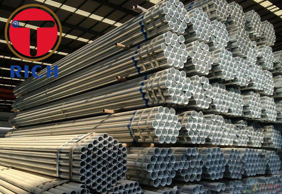 Un bon prix. JIS ASTM DX51D SGCC a galvanisé chaud soudé de tuyau d'acier plongé en ligne