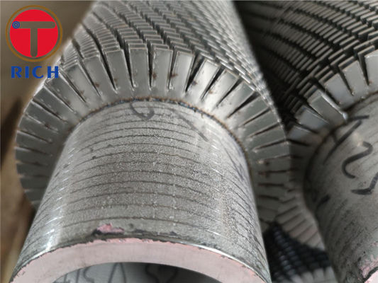 Un bon prix. Tubes à ailettes en aluminium soudés à haute fréquence de la spirale JIS en ligne