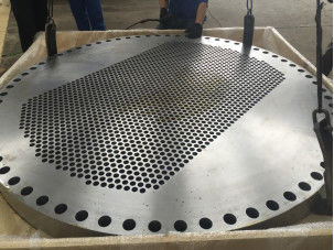 Un bon prix. Le passage multi Astm a fixé l'échangeur de chaleur de feuille de tube en ligne