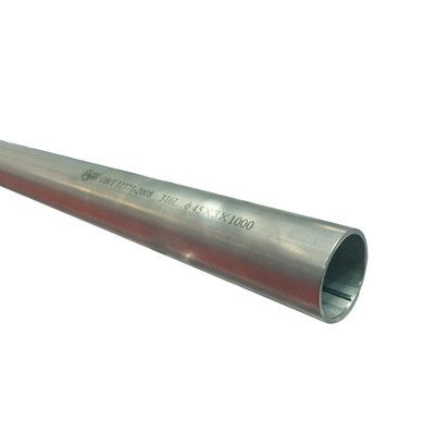 Un bon prix. Le grand diamètre Erw inoxydable a soudé le tube en acier en ligne
