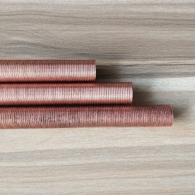 Un bon prix. Tuyau de cuivre à ailettes pour le refroidisseur d'échangeur de chaleur et d'air en ligne