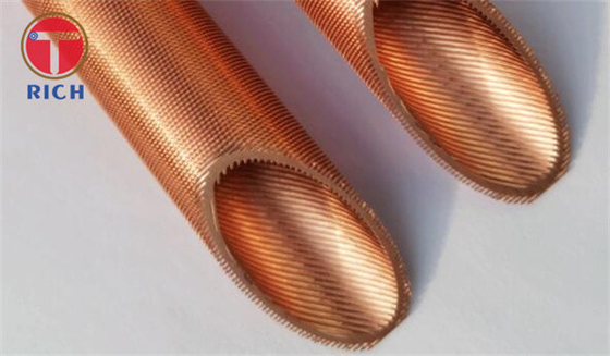 Un bon prix. Le tube pur d'en cuivre du refroidisseur TP2 a fileté le refroidissement efficace sans couture en ligne