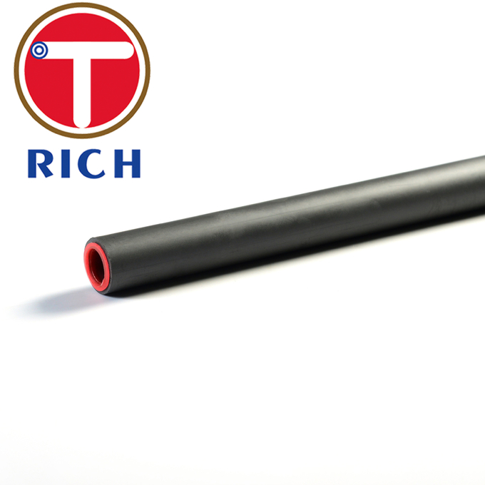 Noir d'EN10305-4 E355 phosphatant le tube en acier aiguisé hydraulique étiré à froid de BKS
