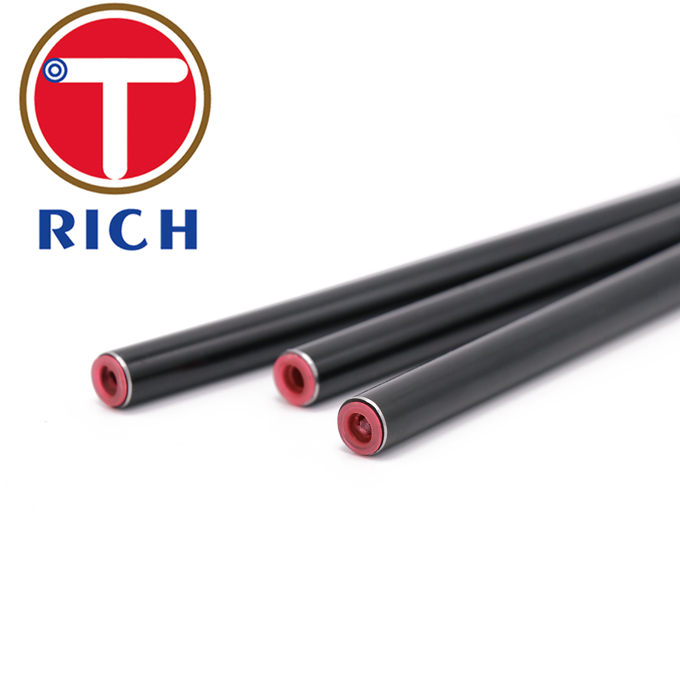 Noir d'EN10305-4 E355 phosphatant le tube en acier aiguisé hydraulique étiré à froid de BKS